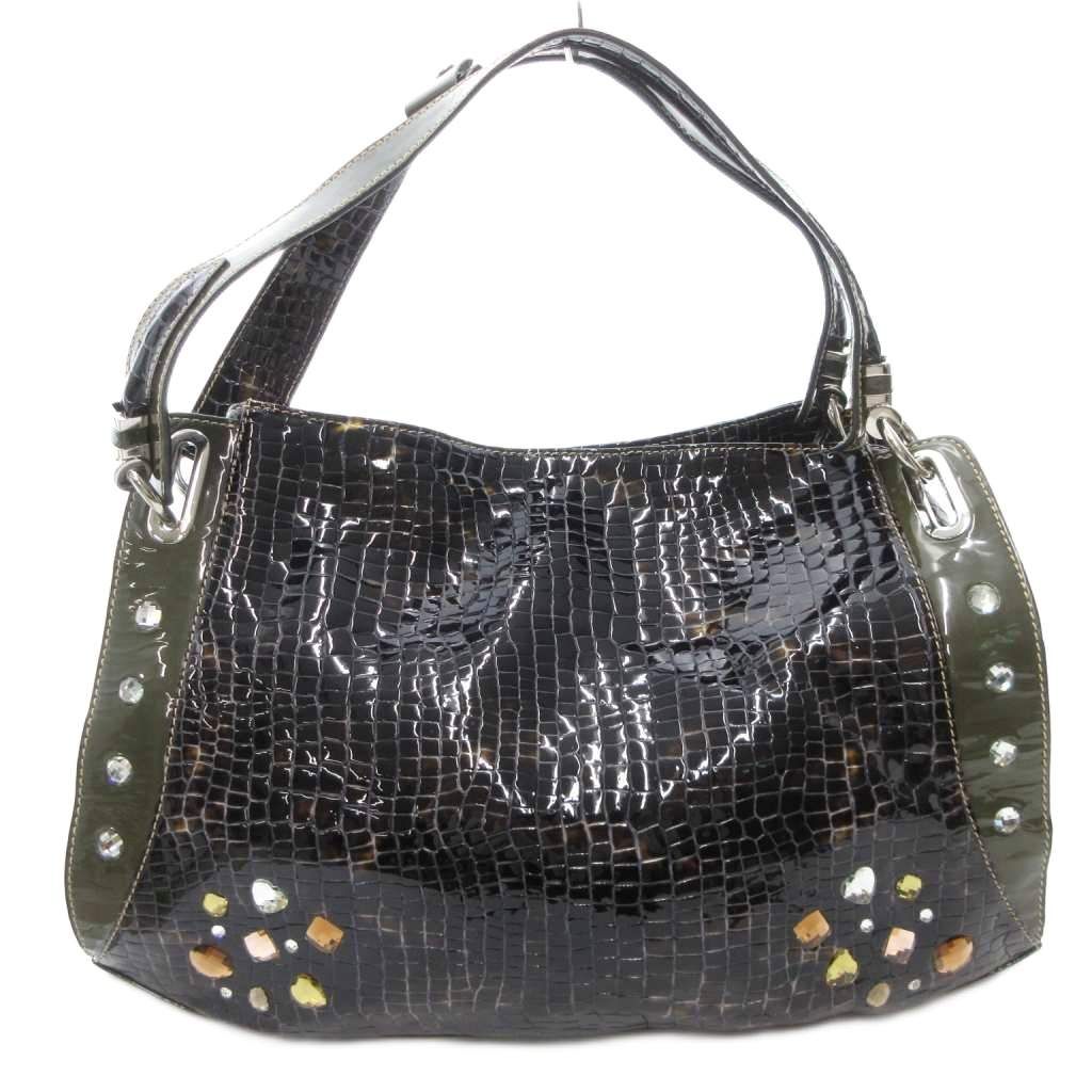 ミケランジェロ Michelangelo トートバッグ ハンドバッグ ビジュー