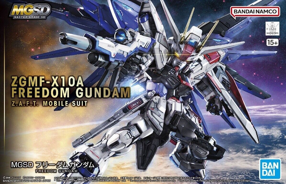 未組立 MGSD 機動戦士ガンダムSEED フリーダムガンダム プラモデル