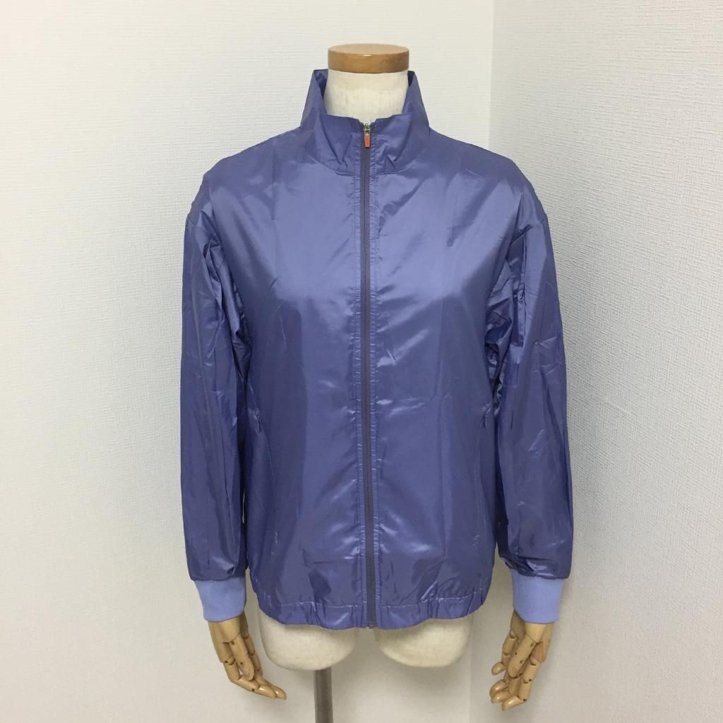 エレッセ テニスウェア プリーツジャケット M 身長156~165cm バスト 80~86 ストームブルー