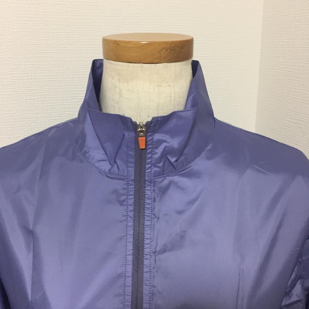 エレッセ テニスウェア プリーツジャケット M 身長156～165 cm バスト 80～86 ストームブルー