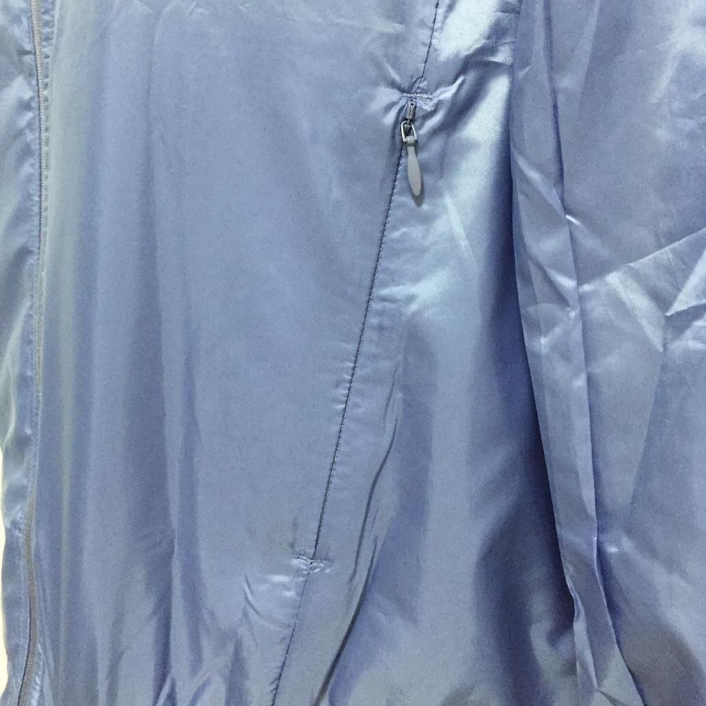  エレッセ テニスウェア プリーツジャケット M 身長156～165 cm バスト 80～86 ストームブルー ジャージ ウェア