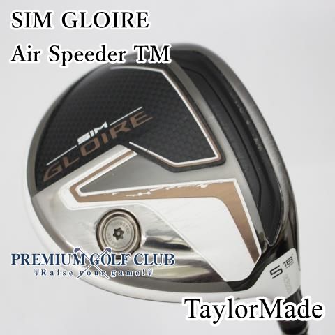 B-ランク フェアウェイウッド テーラーメイド シムグローレ SIM GLOIRE Air Speeder TM R 5W 18度 4492