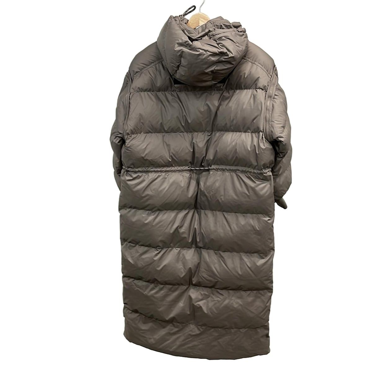 ADIDAS BY STELLA McCARTNEY アディダスバイステラマッカートニー ダウンコート サイズXL レディース - グレーベージュ 長袖 冬