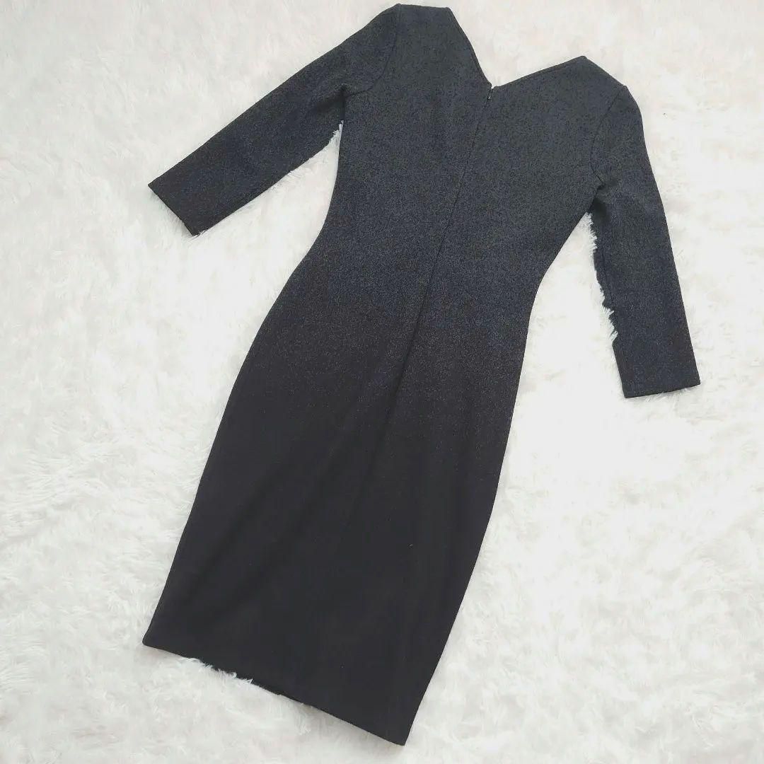 アルマーニ コレツォーニ ワンピース グラデーション ウール armani collezoni ITALY