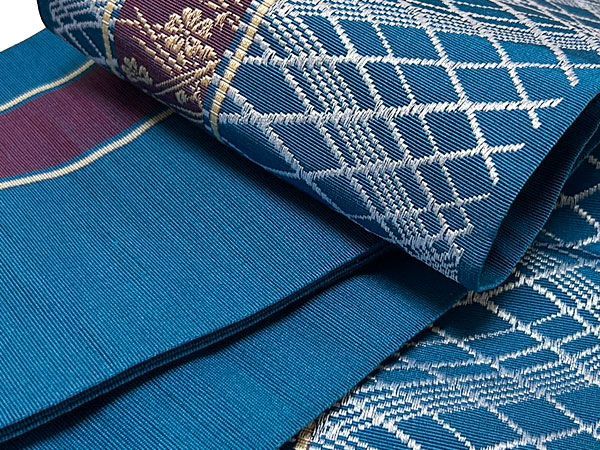  博多帯 本場筑前博多織 小袋帯 半幅帯 細帯 四寸 正絹 特選おしゃれ小袋帯 小紋 街着 おしゃれ着 ゆかた 洗える着物 帯 22 半巾 半幅 小袋帯 帯