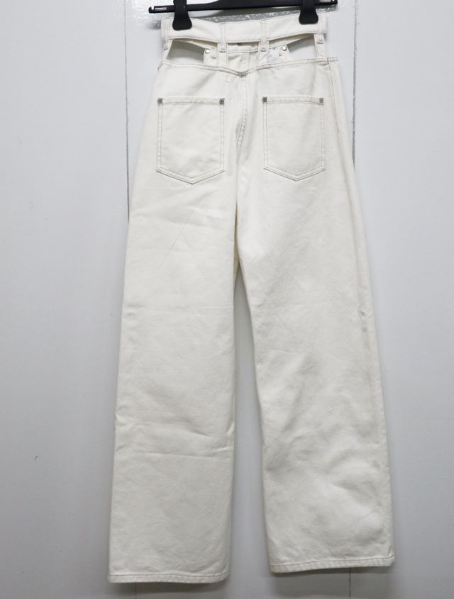 メゾンマルジェラ Maison Margiela ジーンズ S51LA0071 サイズ38 ホワイト デニム パンツ