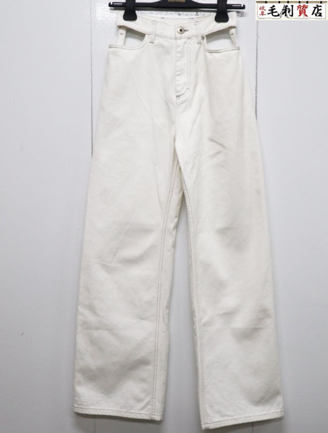 メゾンマルジェラ Maison Margiela ジーンズ S51LA0071 サイズ38 ホワイト デニム パンツ