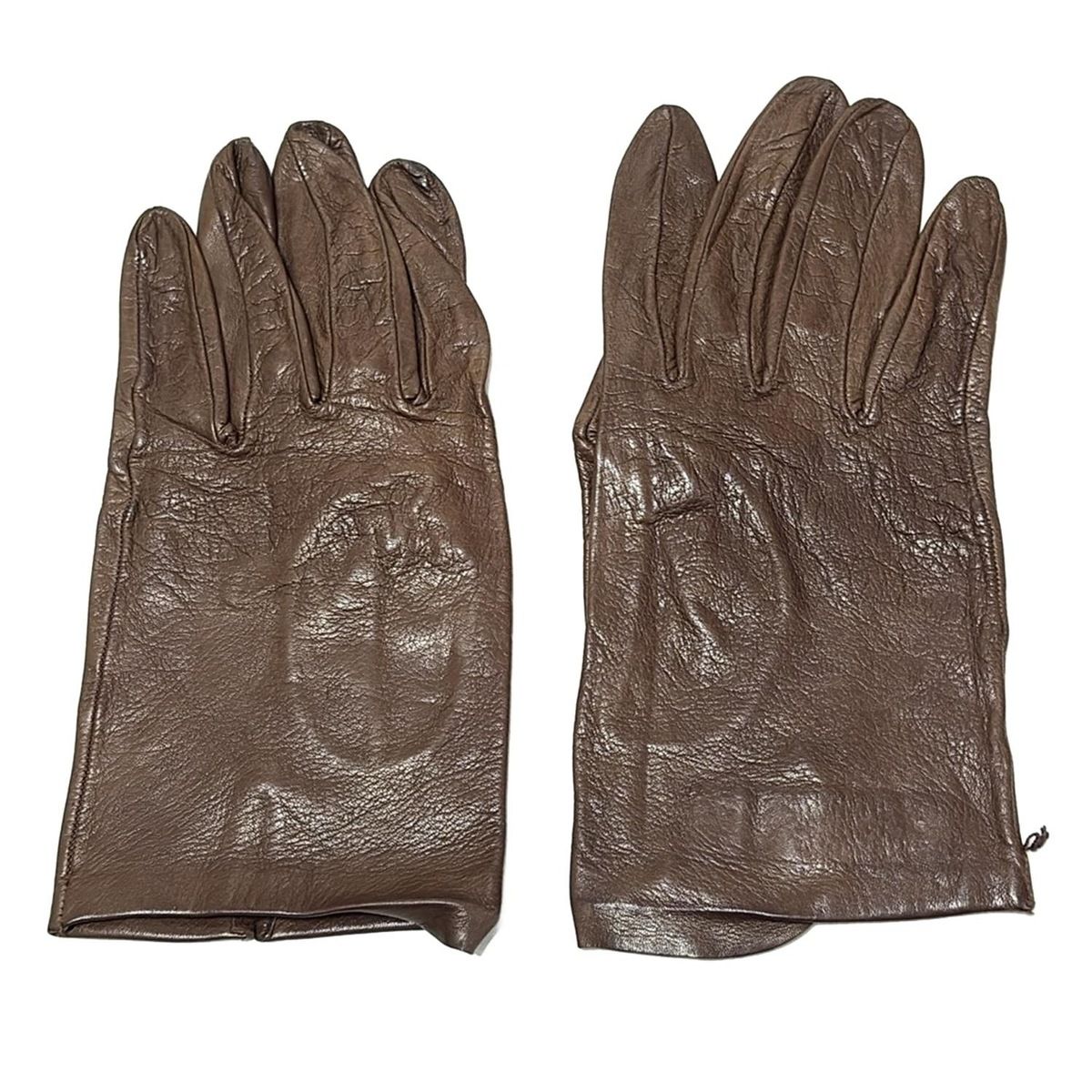 Sermoneta gloves セルモネータグローブス 手袋 レディース - ダークブラウン レザー