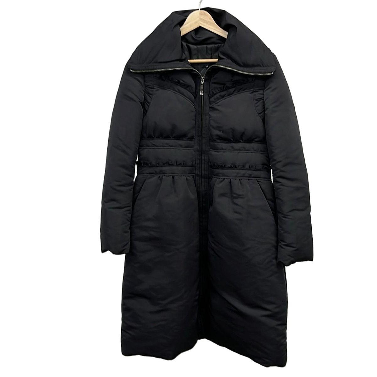 CITRUS NOTES シトラスノーツ ダウンコート サイズ36 S レディース - 黒 長袖 ジップアップ 冬