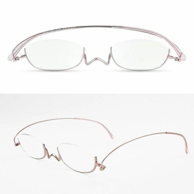 2.00 レンズ入り PaperGlass ペーパーグラス 老眼鏡 OPG-293-09 ピンク