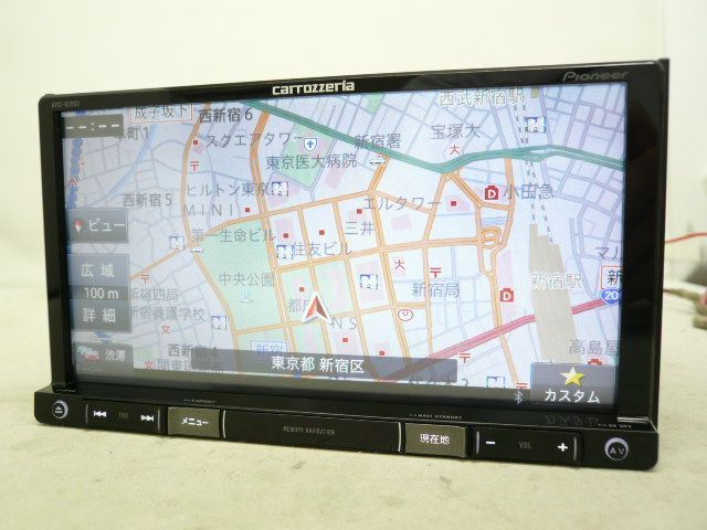 版 カロッツェリア AVIC RZ 800 D メモリーナビ 地デジ フルセグ DVD CD SDカード iPod USB ブルートゥース ハンズフリー MP 3 WMA