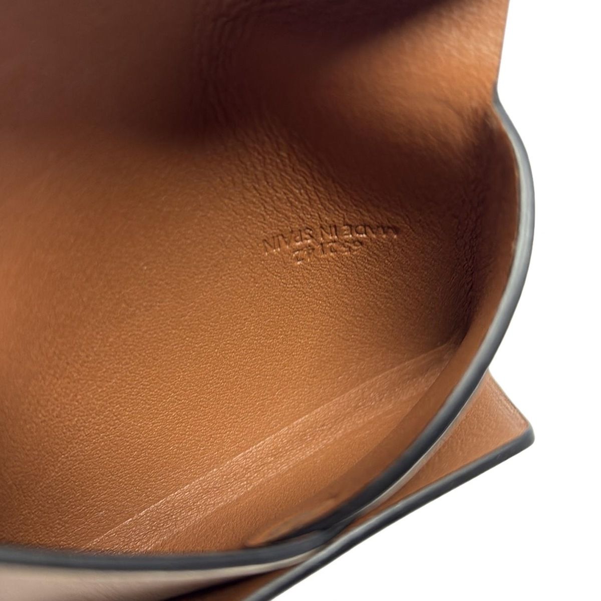  LOEWE ロエベ カードケース - グレーベージュ レザー カードケース 小物