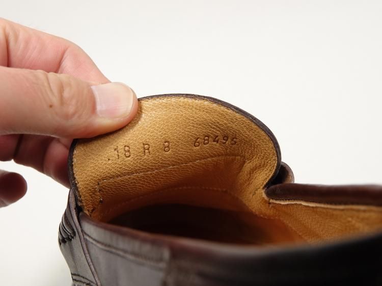  652 1107 使用数回 パラブーツ ランス REIMS ダークブラウン LISレザー 8 ローファー ブーツ 革靴