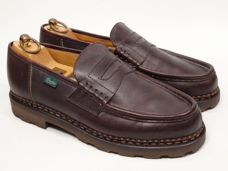 652 1107 使用数回 パラブーツ ランス REIMS ダークブラウン LISレザー 8