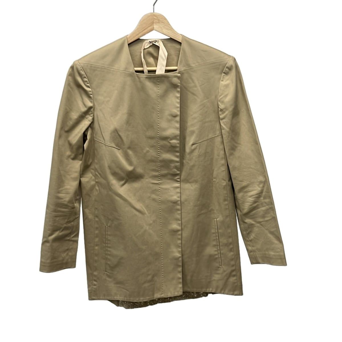 N゜21 ヌメロ ヴェントゥーノ ジャケット サイズ40 M レディース - ベージュ 長袖 レース 春 秋