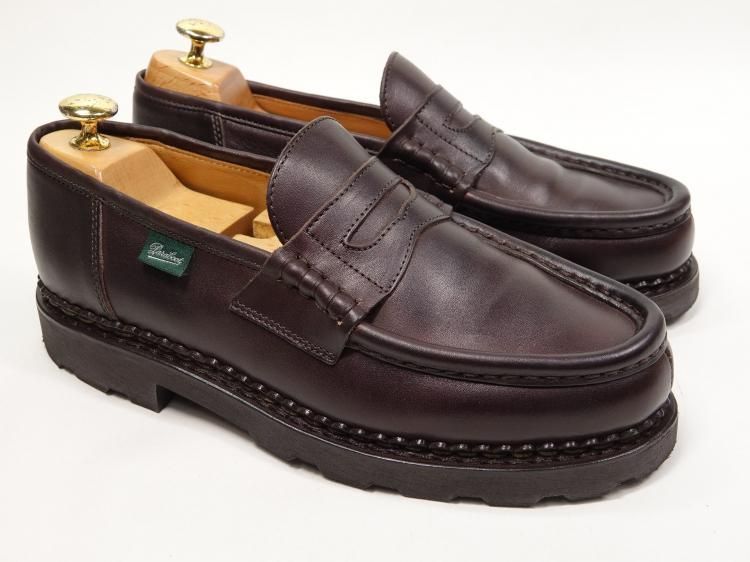 749 1107 使用数回 パラブーツ ランス REIMS ダークブラウン LISレザー 6.5