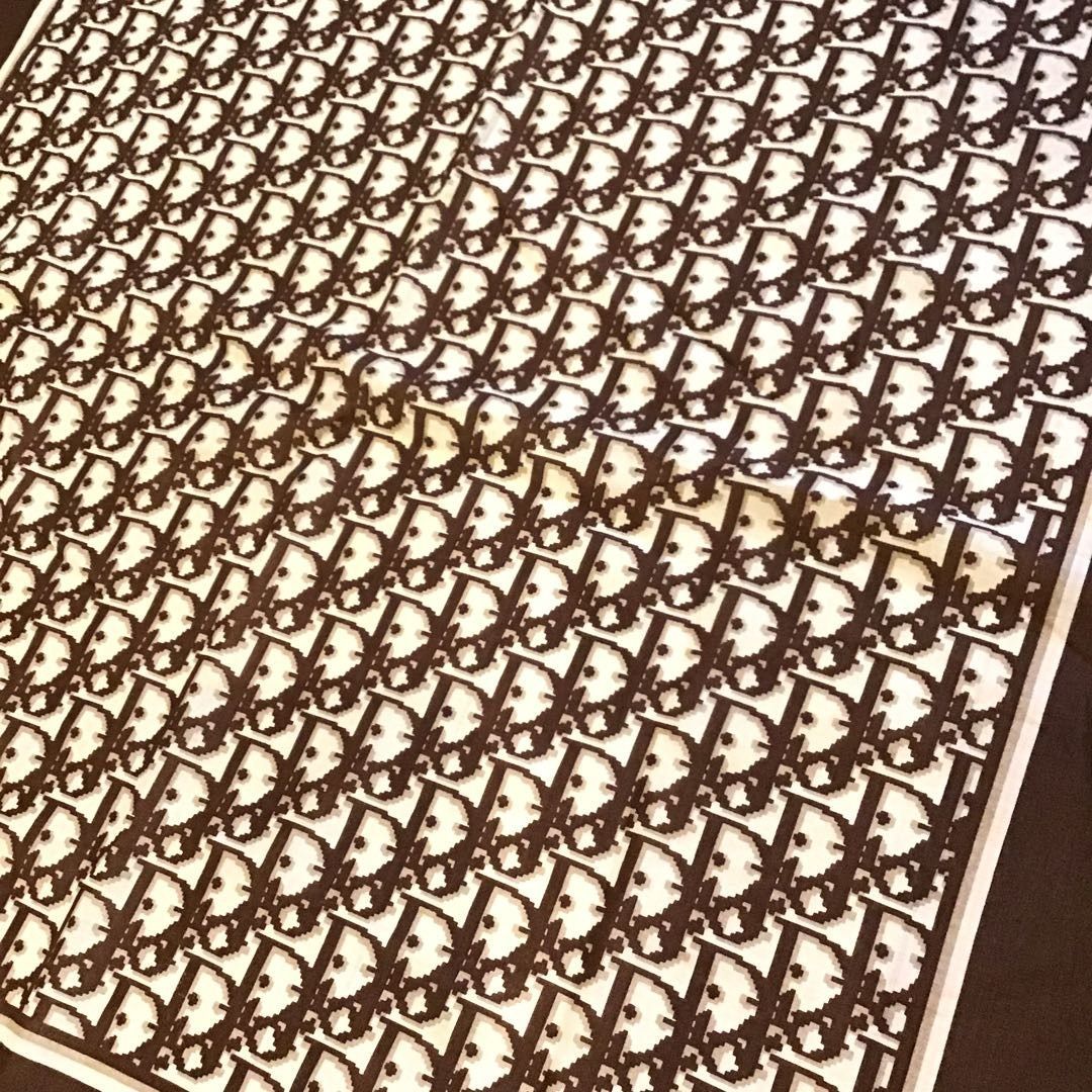 Christian Dior ビンテージ トロッター コットン スカーフ クリスチャンディオール