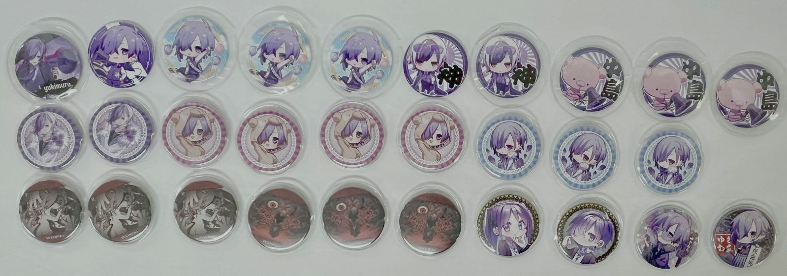 ゆきむら。　缶バッジ　まとめ売り ゆきむら。缶バッジ14種29個セット まとめ売り - メルカリ