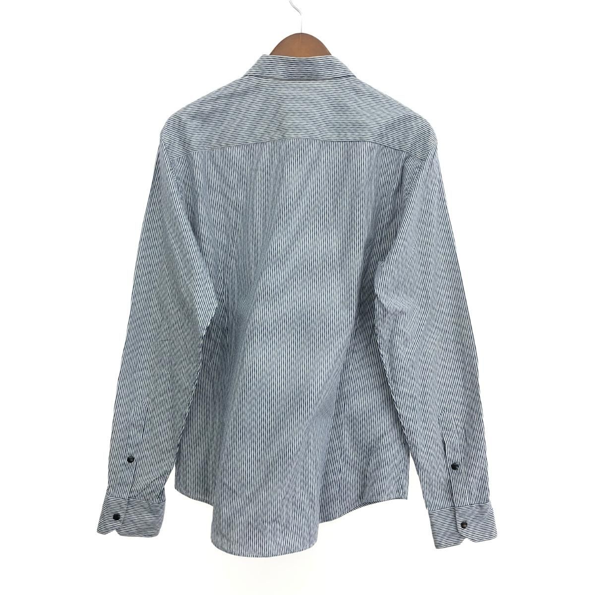 GIORGIO ARMANI ジョルジオアルマーニ ジップアップシャツ サイズ:41