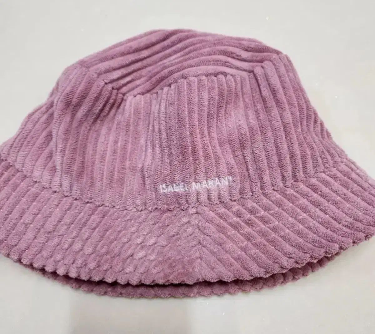 イザベルマラン コーデュロイ バケットハット ラベンダー S