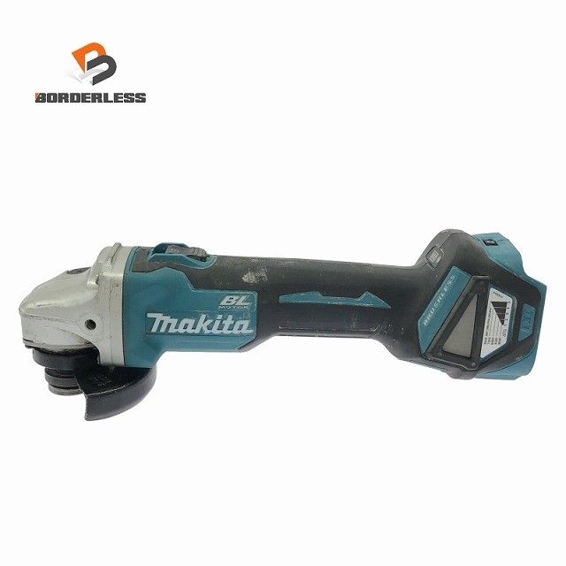 品 makita マキタ 18V 100mm 充電式ディスクグラインダー GA412D 本体のみ コードレス ディスクサンダー 研磨機117567