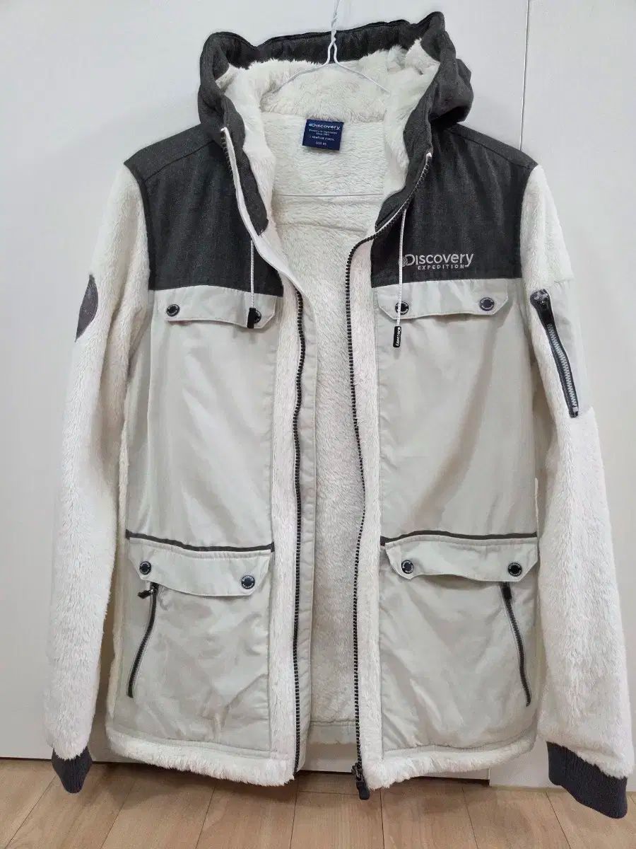 DISCOVERY エクスペディション フリース フード ジャケット 95