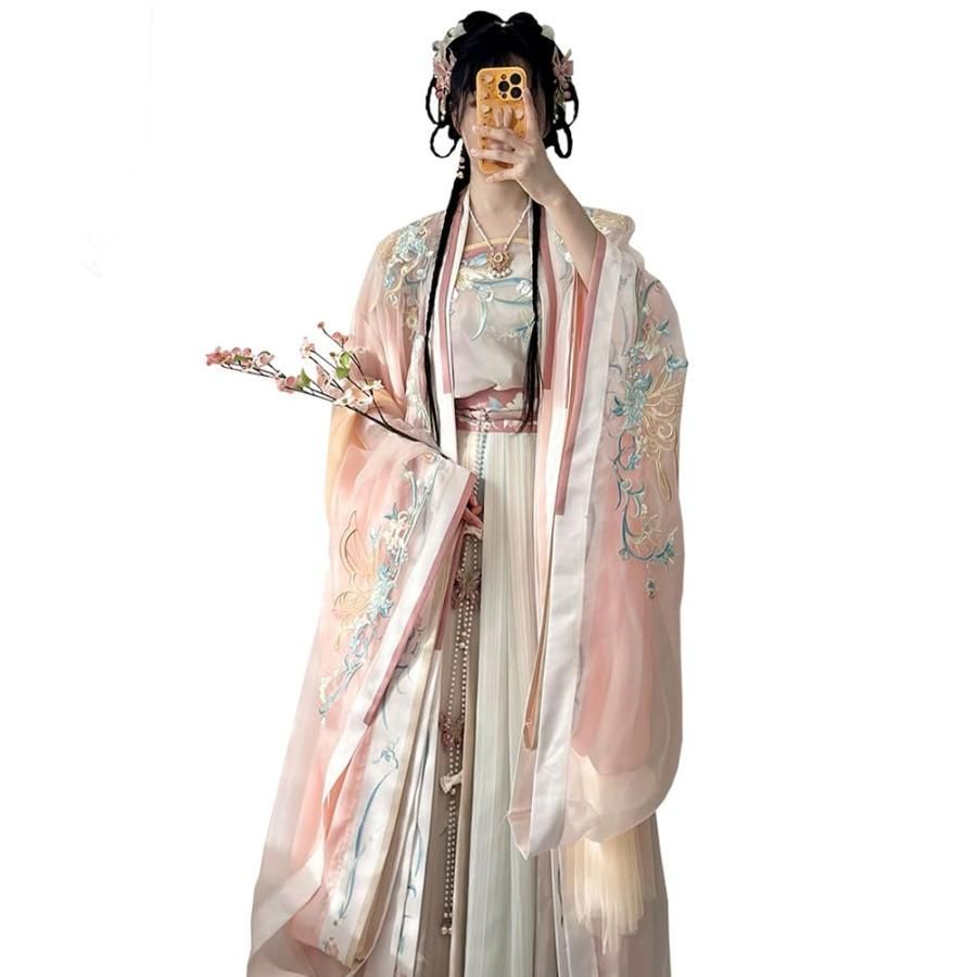 チャイナ服 漢服 レディース コスプレ服装 優雅 中華服 パーティー ステージ衣装 高品質