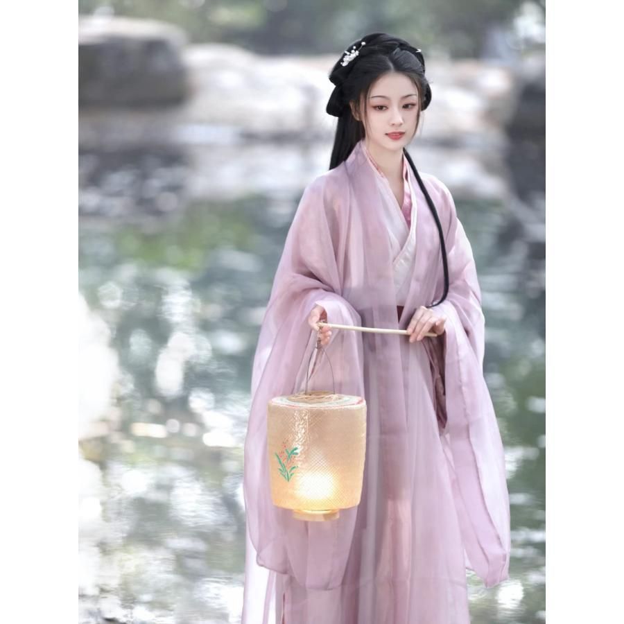 中華服 漢服 魏晋風 仙女服 5点セット 中国古代 コスプレ hanfu cosplay 衣装 女の子 レディース 写真撮影 古風 ステージ衣装 古典美人服 高品質