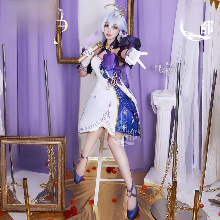 霧都アニメ 崩壊 スターレイル 知更鳥 ロビン COS衣装 コスプレ 二次元ゲーム衣装 フルセット 職人製作