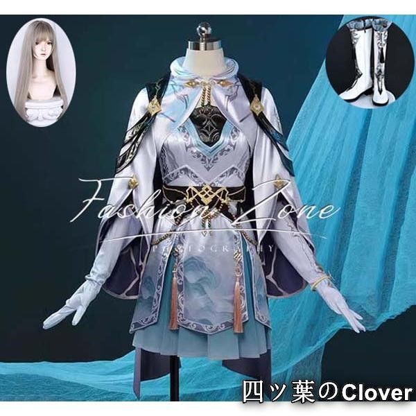 恋と深空風 女主角 主制御流雲挽風戦闘服コスプレ衣装ウィッグ 靴 cosplay 演出服変装B 251108