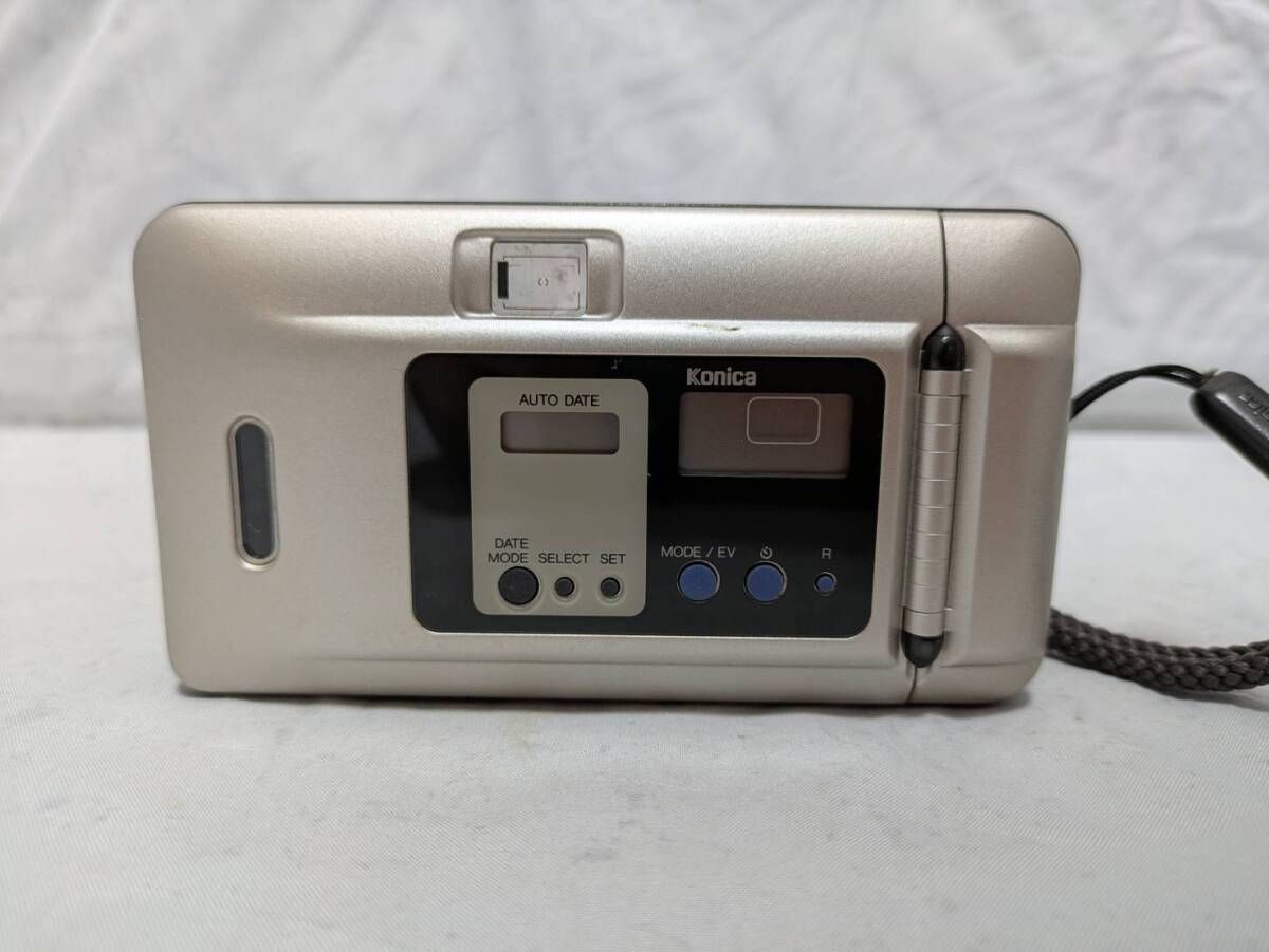  動作良好 外観 光学 ケース付 コニカ BiG mini BM 201 ビッグミニ コンパクトフィルムカメラ コンパクトカメラ(フィルム) フィルムカメラ