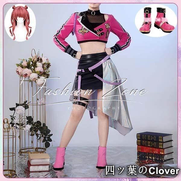 学園アイドルマスター 風 花海咲季 コスプレ衣装ウィッグ 靴cosplay 演出服 変装B 251108