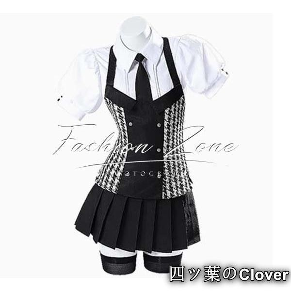 妖狐 僕SS風 白鬼院 凜々蝶JK制服 コスプレ衣装 ウィッグ靴cosplay 演出服変装B 251108