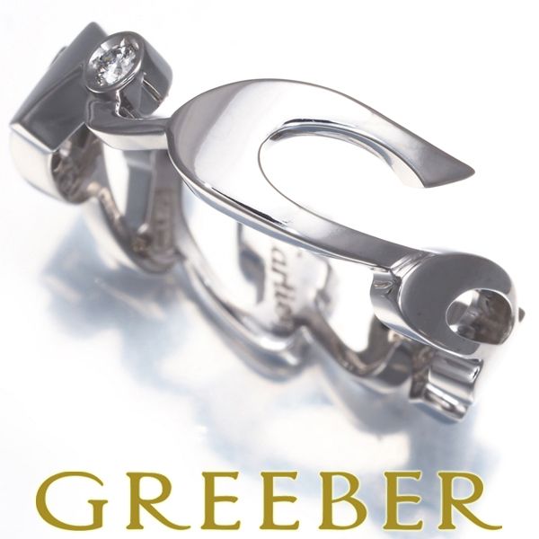 カルティエ リング ダイヤ ダイヤモンド シグネチャー 52号 K18WG 178271