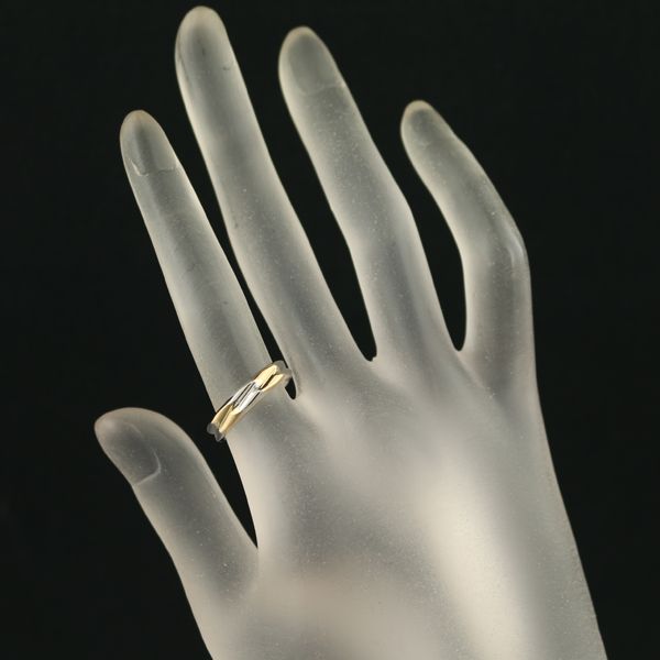  セリーヌ リング コンビ 11.5号 Pt 850 K 18 YG 177680 リング 指輪 アクセサリー