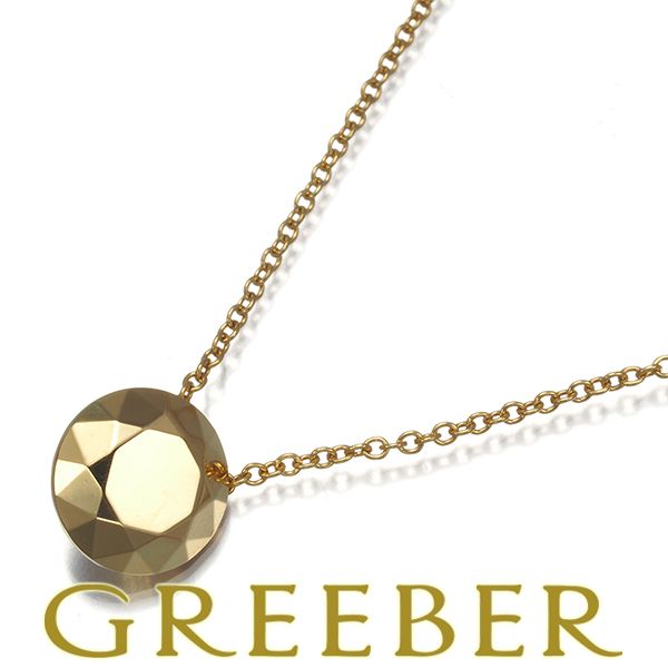 ティファニー ネックレス ファセット K18YG 180187