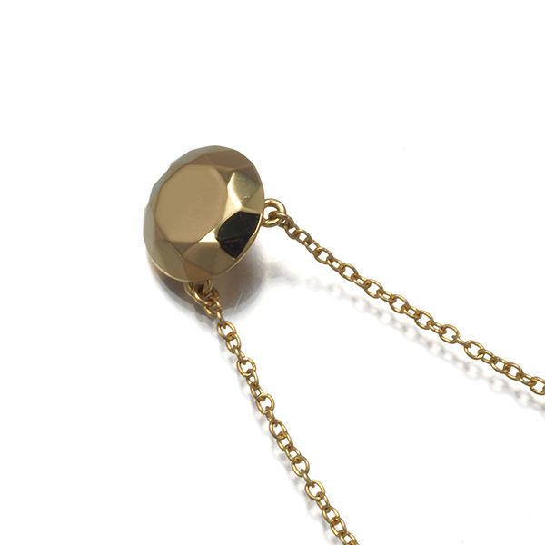 ティファニー ネックレス ファセット K 18 YG 180079