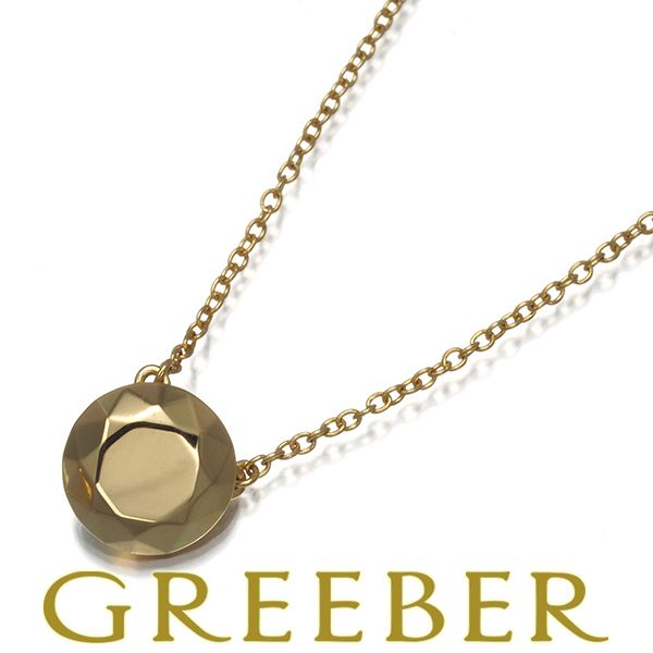 ティファニー ネックレス ファセット K18YG 180079