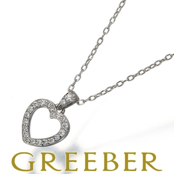 ティファニー ネックレス ダイヤ ダイヤモンド メトロハート Pt950 180336