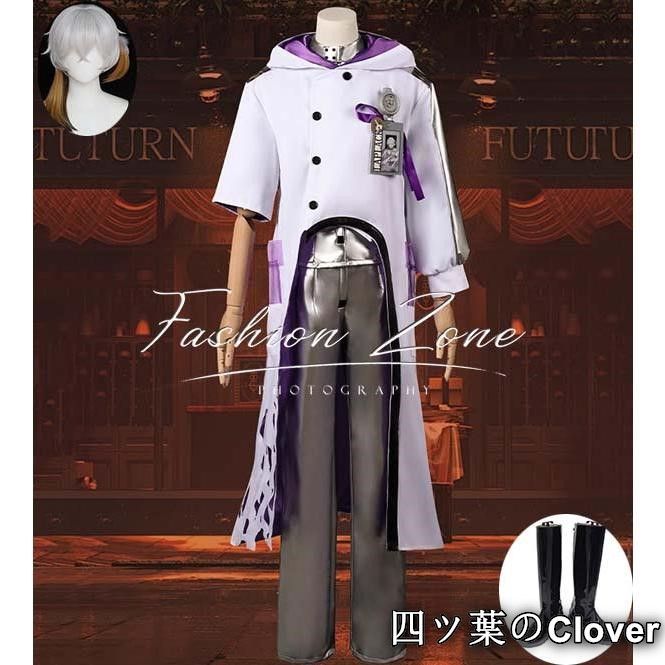 重返未来 1999 Reverse 風 兔毛手袋 Medicine Pocketコスプレ衣装 ウィッグ 靴 cosplay 演出服 変装B 251108