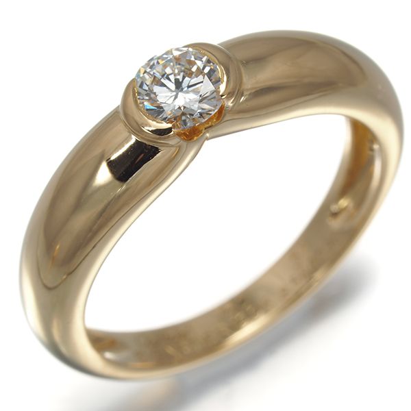 カルティエ リング ダイヤ ダイヤモンド シェリー 51号 K 18 YG 180010