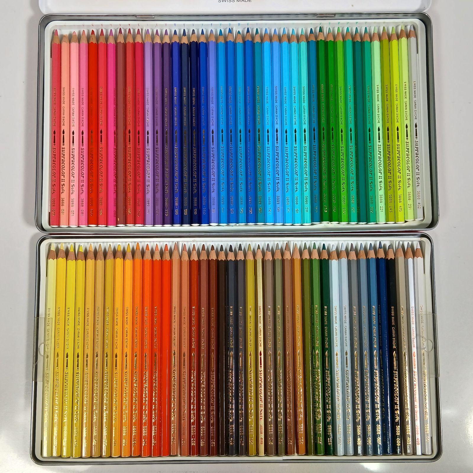 カランダッシュ 水溶性色鉛筆 スプラ ソフト 80色セット Artists アーティスト用 画材 品