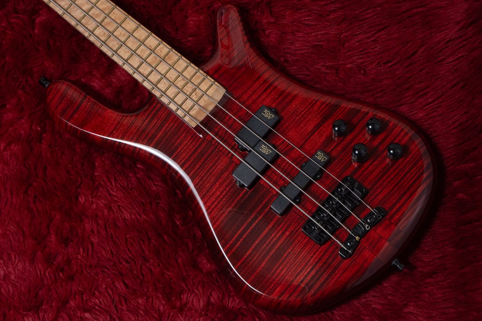 Warwick Custom Shop Streamer Stage I 4 string Burgundy Red Stain 2012 3 930 kg L 159048 12 GIB横浜