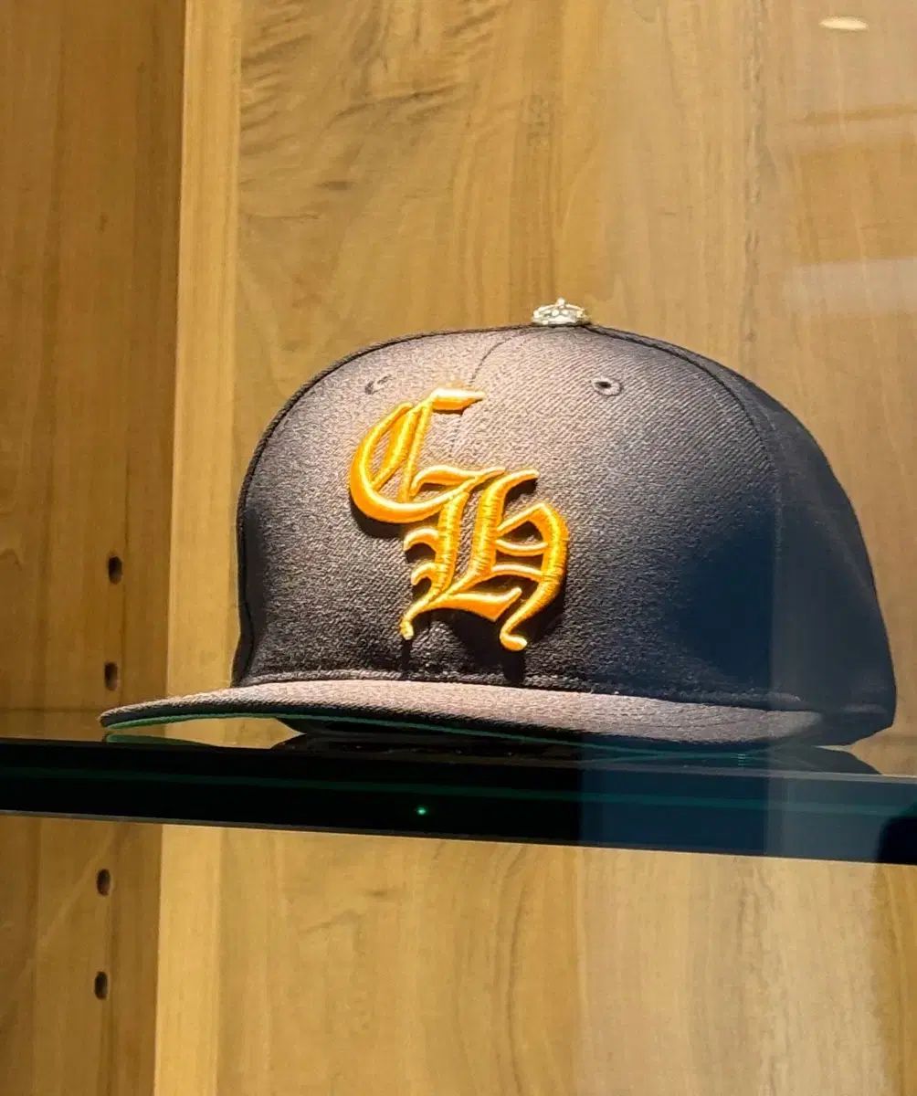 CHROME HEARTS クロムハーツ ボールキャップ ブラック イエロー