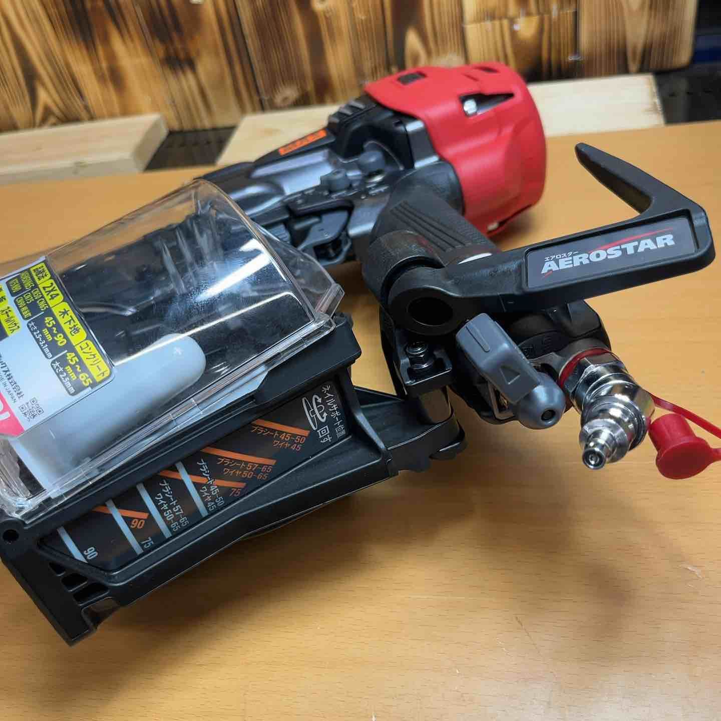  マックス MAX 高圧エア釘打ち機 HN 90 N 6 D G 90㎜ 建築 建設 大工 その他 電動工具 エア工具