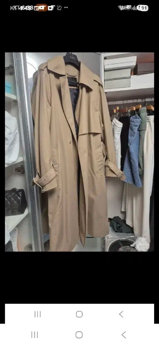 TIME HOMME 20fw トレンチコート サイズ100