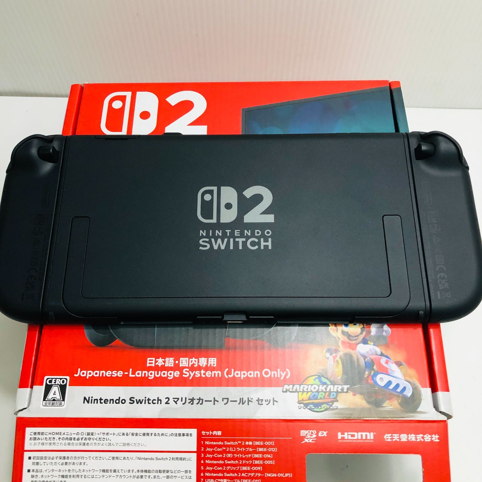 Nintendo Switch 2 本体 初期化済み マリオカート Nintendo Switch2