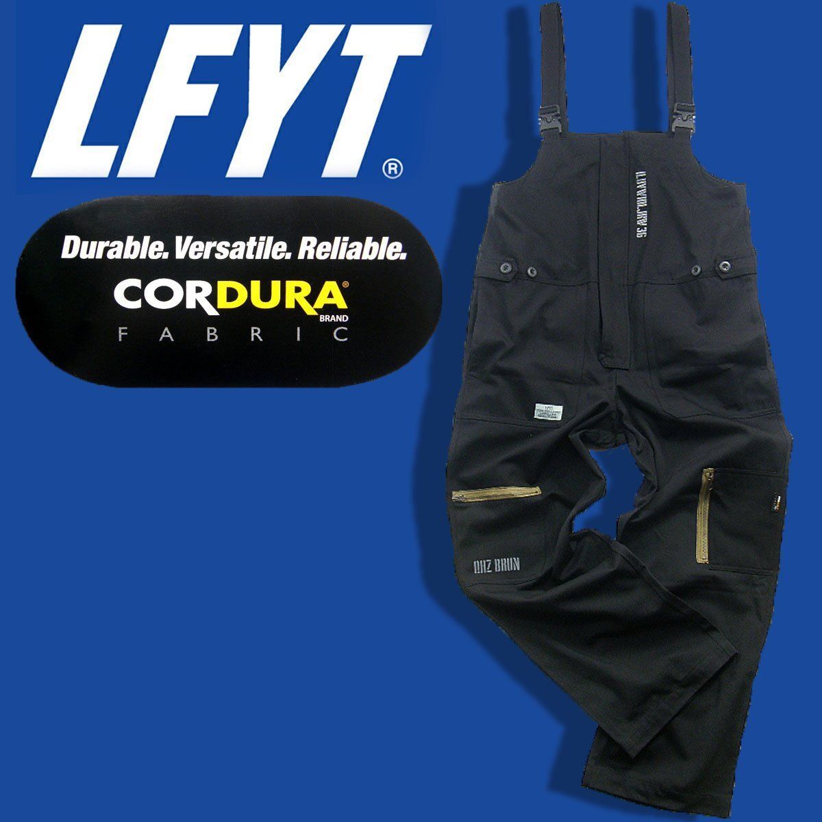 LFYT × CORDURA エルエフワイティー × コーデュラ ミリタリー オーバーオール 強い耐久性 Lafayette ラファイエット ビブオーバーオール | オールシーズン