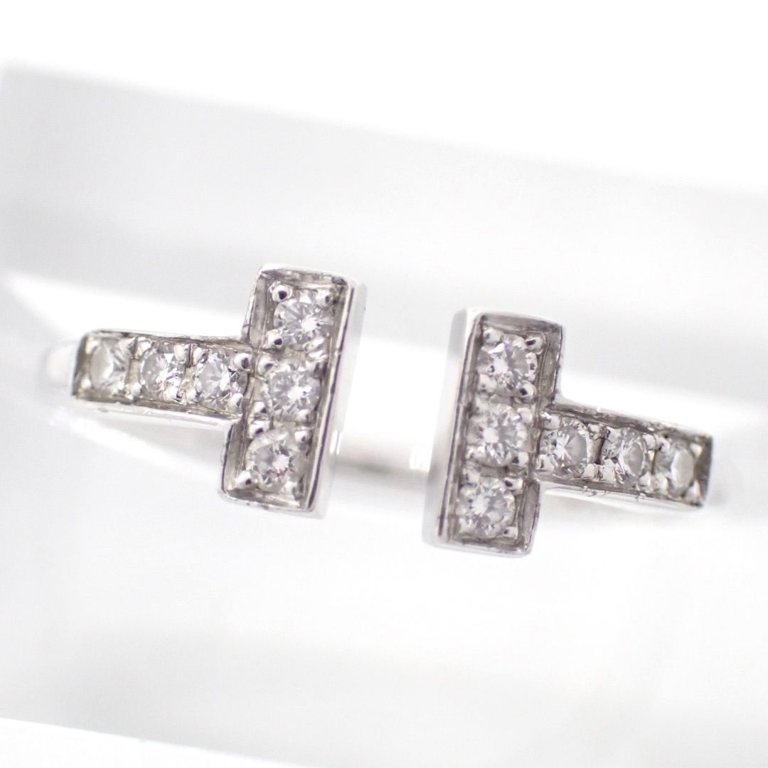 新品仕上げ Tiffany & Co. ティファニー Tワイヤー ダイヤ