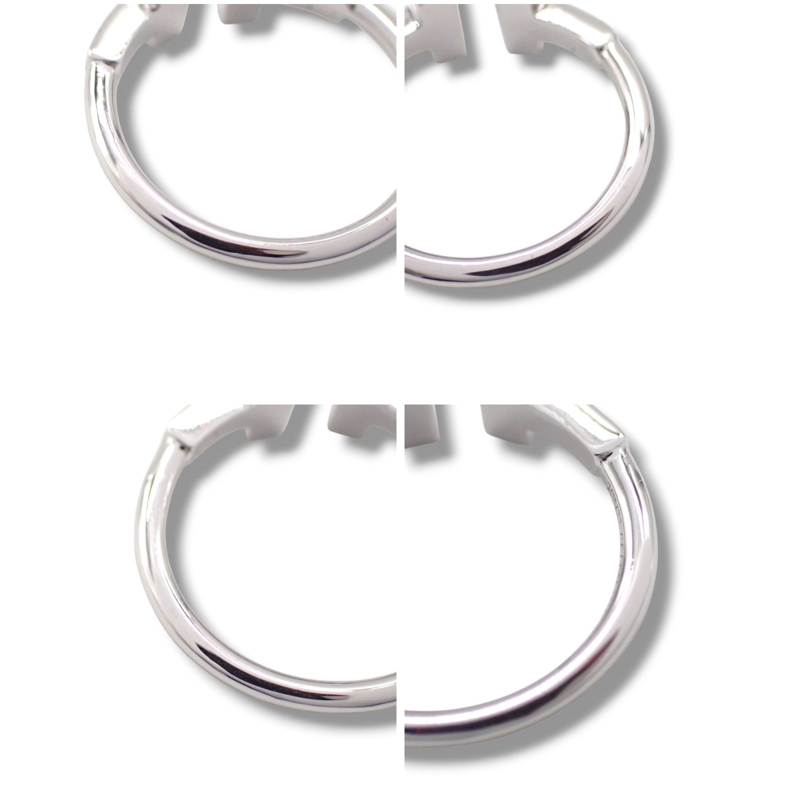 新品仕上げ Tiffany & Co. ティファニー Tワイヤー ダイヤ